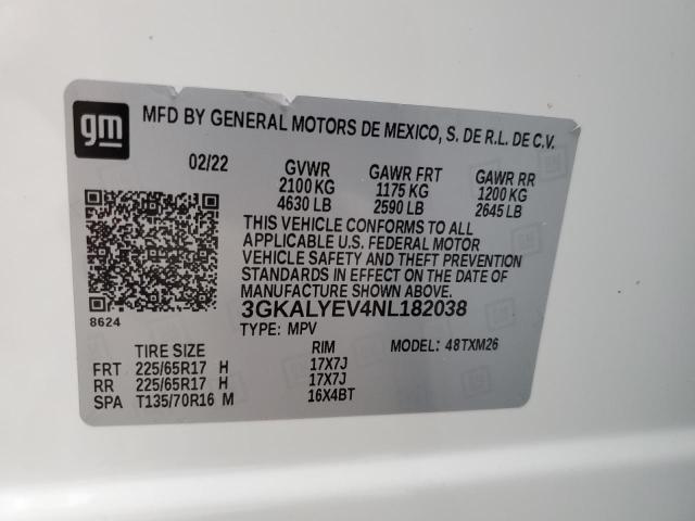 Photo 11 VIN: 3GKALYEV4NL182038 - GMC TERRAIN AT 