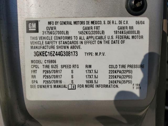 Photo 13 VIN: 3GKEC16Z44G308173 - GMC YUKON XL C 