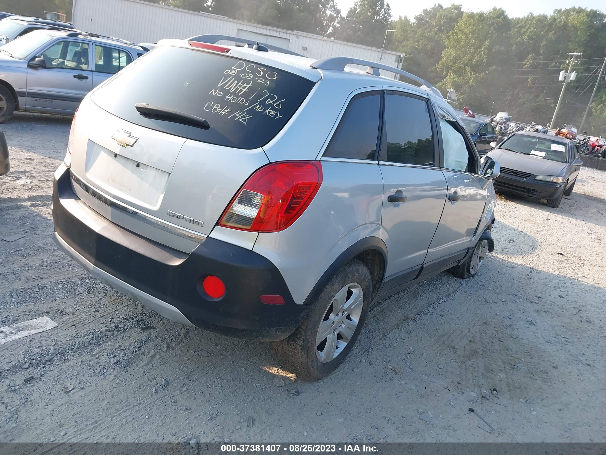 Photo 3 VIN: 3GNAL2EKXES651726 - CHEVROLET CAPTIVA SPORT 