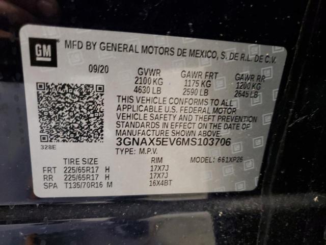 Photo 12 VIN: 3GNAX5EV6MS103706 - CHEVROLET EQUINOX 