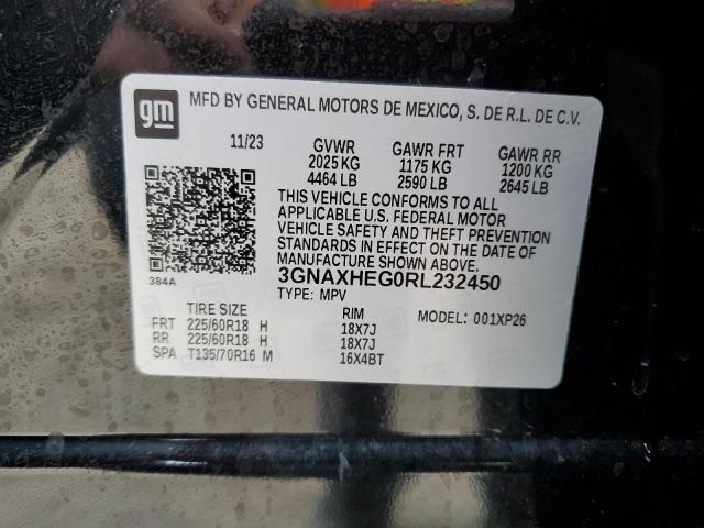 Photo 11 VIN: 3GNAXHEG0RL232450 - CHEVROLET EQUINOX 