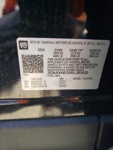 Photo 12 VIN: 3GNAXHEG0RL283432 - CHEVROLET EQUINOX LS 