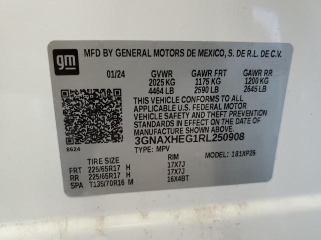 Photo 12 VIN: 3GNAXHEG1RL250908 - CHEVROLET EQUINOX LS 