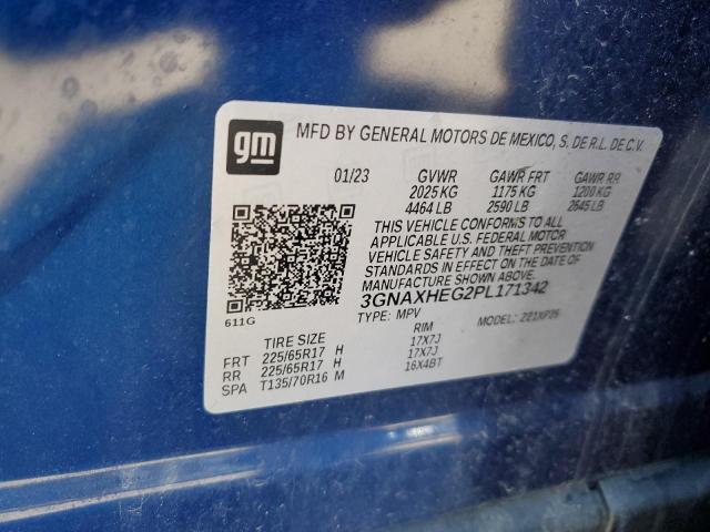 Photo 13 VIN: 3GNAXHEG2PL171342 - CHEVROLET EQUINOX 