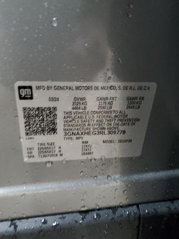 Photo 13 VIN: 3GNAXHEG3RL309778 - CHEVROLET EQUINOX LS 