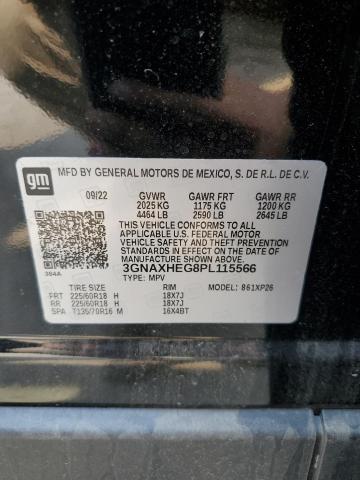 Photo 11 VIN: 3GNAXHEG8PL115566 - CHEVROLET EQUINOX LS 