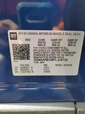 Photo 12 VIN: 3GNAXHEG8PL118712 - CHEVROLET EQUINOX 