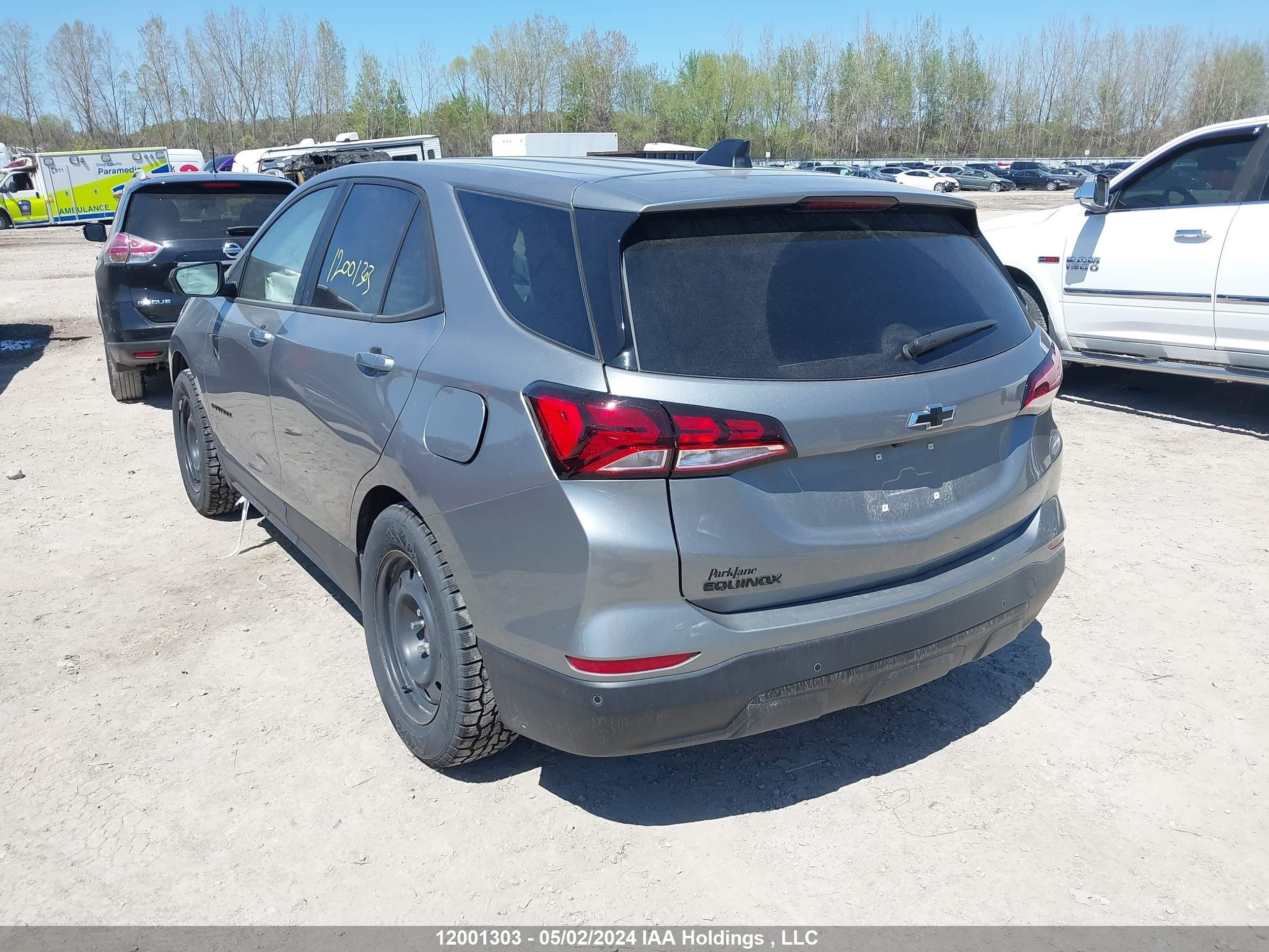 Photo 2 VIN: 3GNAXHEG8PL216025 - CHEVROLET EQUINOX 