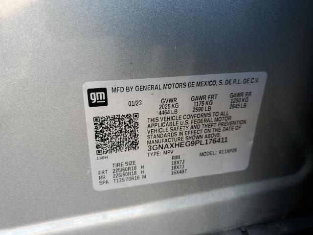 Photo 12 VIN: 3GNAXHEG9PL176411 - CHEVROLET EQUINOX LS 