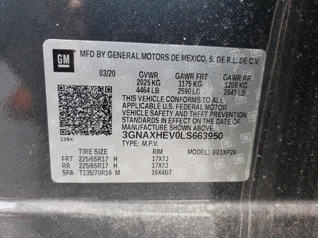 Photo 11 VIN: 3GNAXHEV0LS663950 - CHEVROLET EQUINOX 