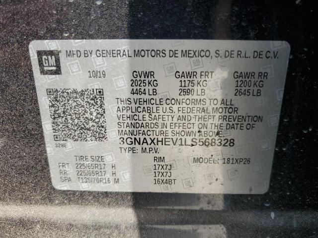 Photo 11 VIN: 3GNAXHEV1LS568328 - CHEVROLET EQUINOX LS 