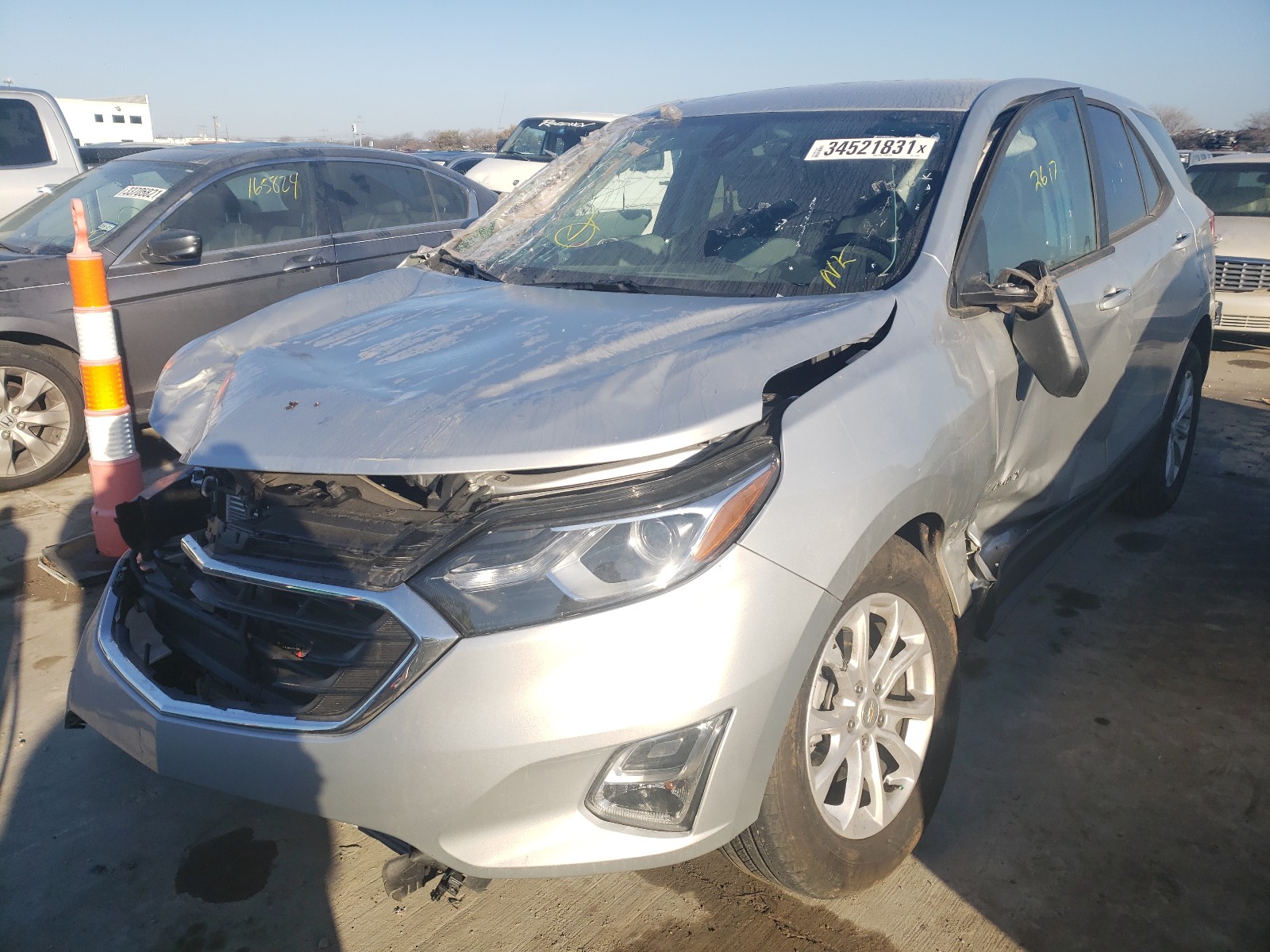 Photo 1 VIN: 3GNAXHEV1LS723587 - CHEVROLET EQUINOX LS 