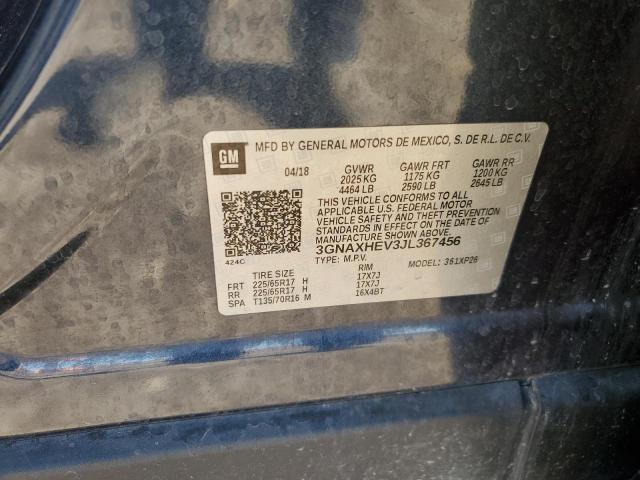 Photo 12 VIN: 3GNAXHEV3JL367456 - CHEVROLET EQUINOX LS 