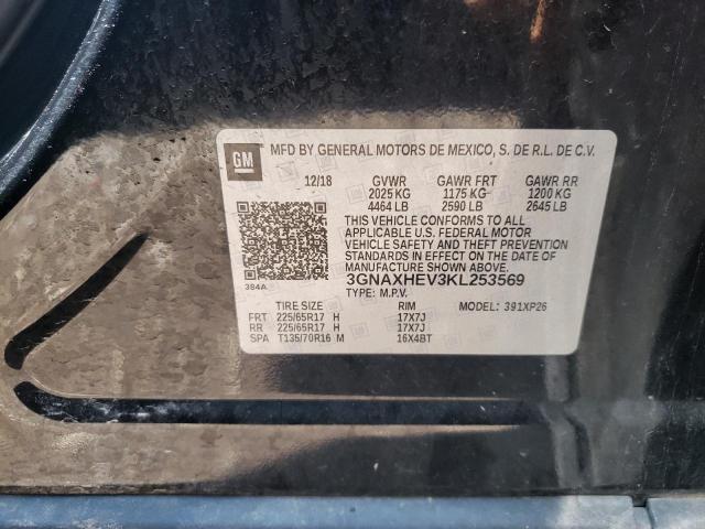 Photo 11 VIN: 3GNAXHEV3KL253569 - CHEVROLET EQUINOX 