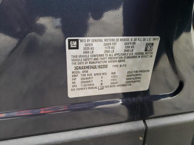 Photo 9 VIN: 3GNAXHEV4JL162258 - CHEVROLET EQUINOX LS 