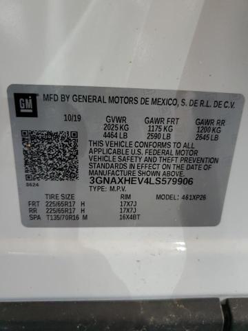 Photo 12 VIN: 3GNAXHEV4LS579906 - CHEVROLET EQUINOX 