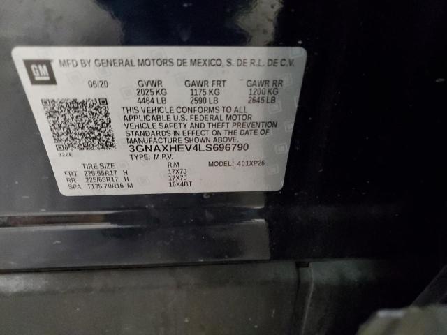 Photo 11 VIN: 3GNAXHEV4LS696790 - CHEVROLET EQUINOX LS 