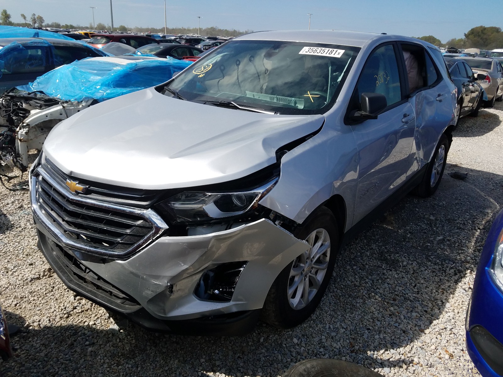 Photo 1 VIN: 3GNAXHEV5LS592325 - CHEVROLET EQUINOX LS 