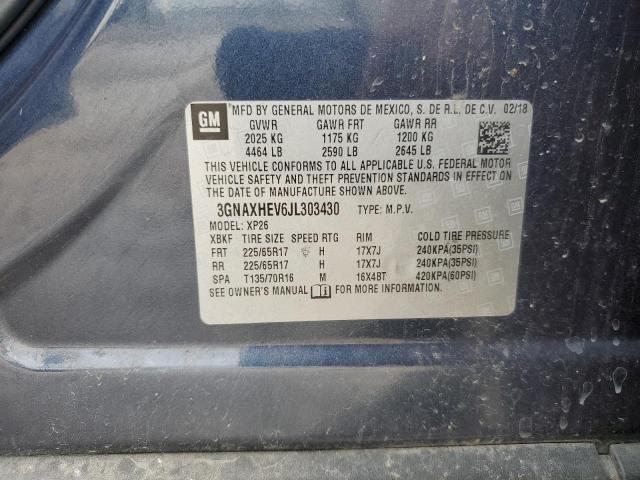 Photo 12 VIN: 3GNAXHEV6JL303430 - CHEVROLET EQUINOX LS 