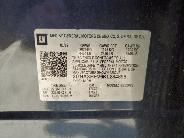 Photo 12 VIN: 3GNAXHEV6KL284895 - CHEVROLET EQUINOX LS 