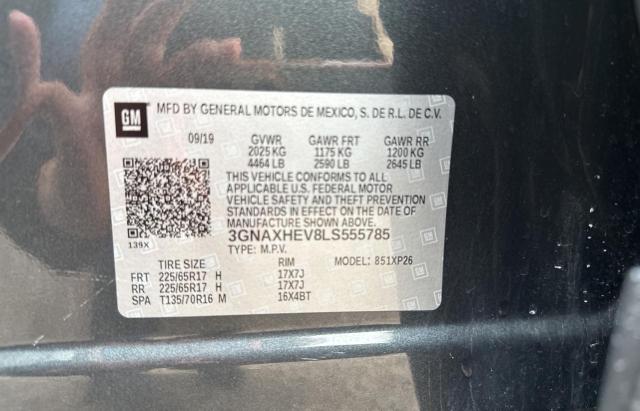 Photo 9 VIN: 3GNAXHEV8LS555785 - CHEVROLET EQUINOX 