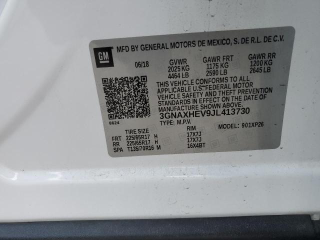 Photo 11 VIN: 3GNAXHEV9JL413730 - CHEVROLET EQUINOX 