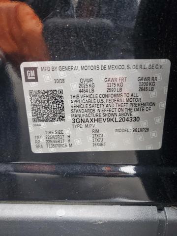 Photo 13 VIN: 3GNAXHEV9KL204330 - CHEVROLET EQUINOX LS 