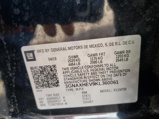 Photo 11 VIN: 3GNAXHEV9KL360061 - CHEVROLET EQUINOX 