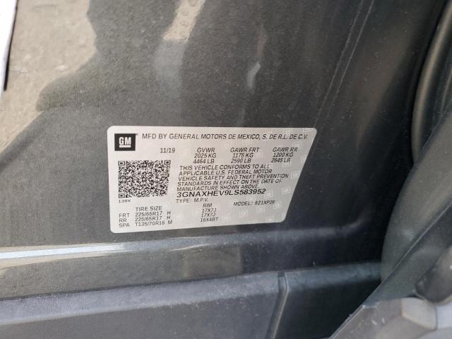 Photo 12 VIN: 3GNAXHEV9LS583952 - CHEVROLET EQUINOX LS 