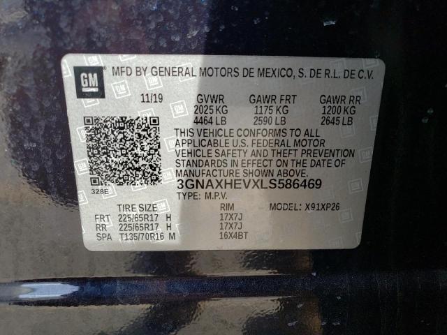 Photo 12 VIN: 3GNAXHEVXLS586469 - CHEVROLET EQUINOX 