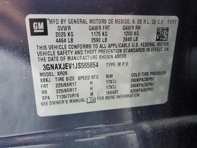 Photo 13 VIN: 3GNAXJEV1JS565854 - CHEVROLET EQUINOX LT 