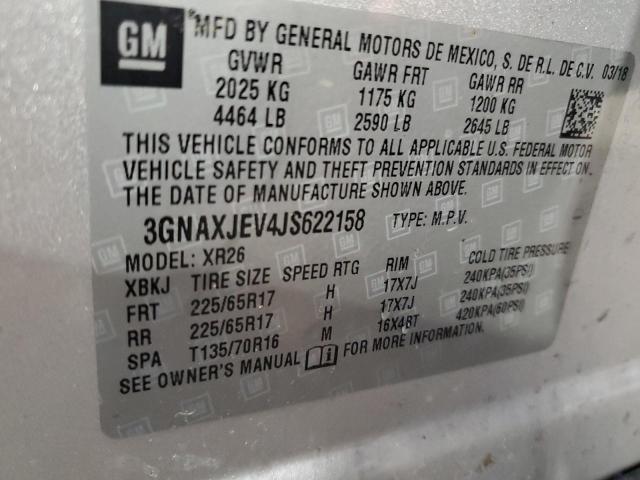 Photo 11 VIN: 3GNAXJEV4JS622158 - CHEVROLET EQUINOX 