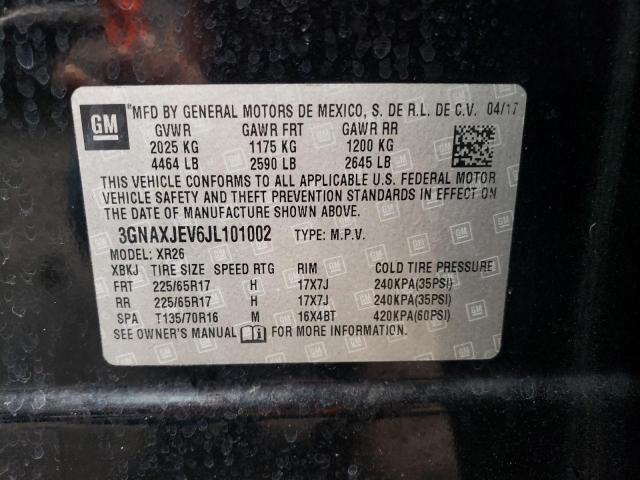 Photo 13 VIN: 3GNAXJEV6JL101002 - CHEVROLET EQUINOX LT 