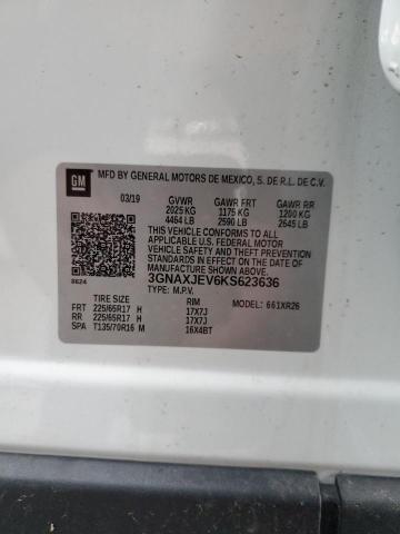 Photo 12 VIN: 3GNAXJEV6KS623636 - CHEVROLET EQUINOX LT 