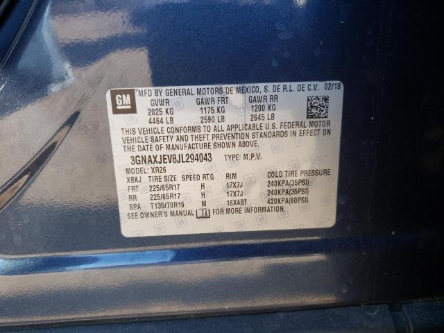 Photo 13 VIN: 3GNAXJEV8JL294043 - CHEVROLET EQUINOX LT 