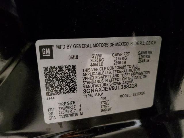 Photo 12 VIN: 3GNAXJEV9JL388318 - CHEVROLET EQUINOX LT 