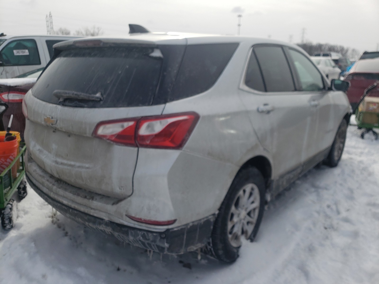 Photo 3 VIN: 3GNAXJEVXKS609318 - CHEVROLET EQUINOX LT 