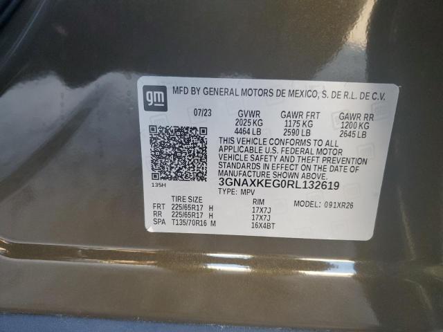 Photo 11 VIN: 3GNAXKEG0RL132619 - CHEVROLET EQUINOX LT 