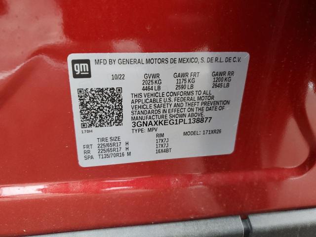 Photo 11 VIN: 3GNAXKEG1PL138877 - CHEVROLET EQUINOX 