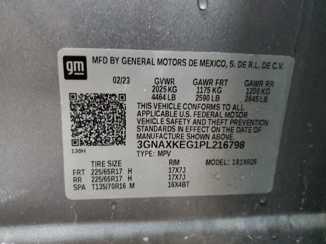 Photo 12 VIN: 3GNAXKEG1PL216798 - CHEVROLET EQUINOX LT 