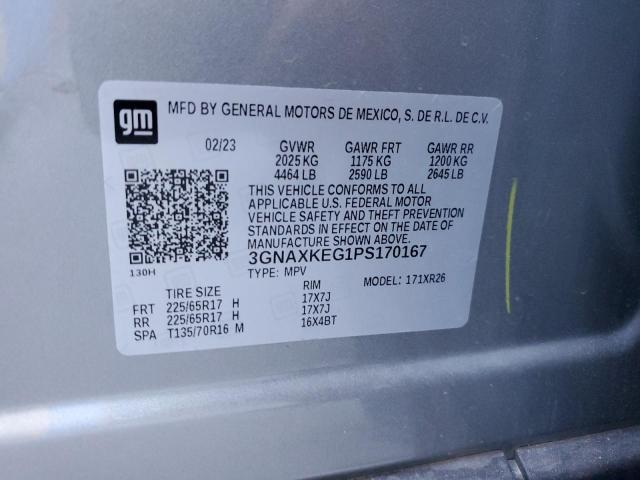 Photo 12 VIN: 3GNAXKEG1PS170167 - CHEVROLET EQUINOX LT 