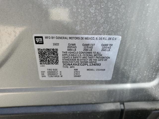 Photo 12 VIN: 3GNAXKEG2PL134093 - CHEVROLET EQUINOX LT 