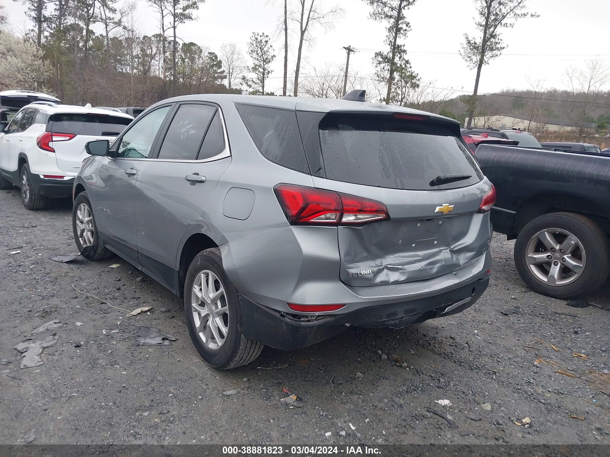 Photo 2 VIN: 3GNAXKEG2PL188512 - CHEVROLET EQUINOX 