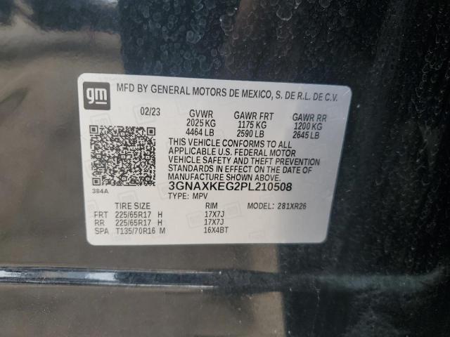 Photo 11 VIN: 3GNAXKEG2PL210508 - CHEVROLET EQUINOX 