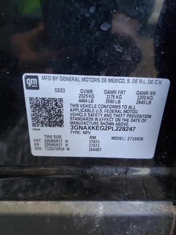 Photo 12 VIN: 3GNAXKEG2PL228247 - CHEVROLET EQUINOX 