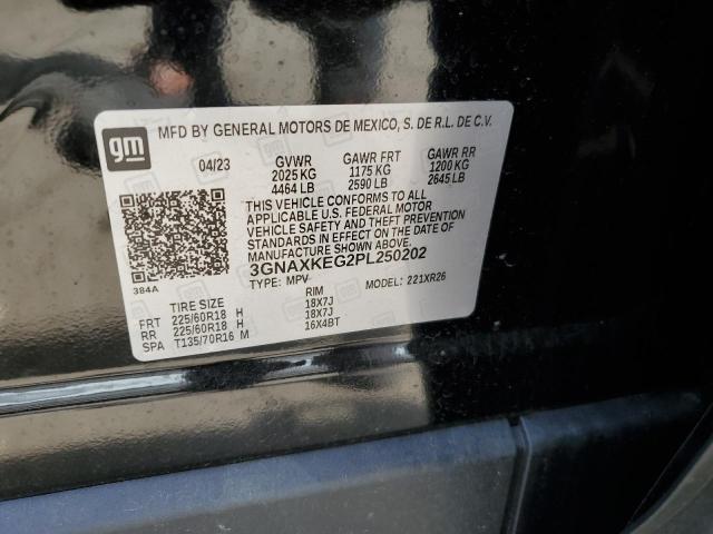 Photo 12 VIN: 3GNAXKEG2PL250202 - CHEVROLET EQUINOX LT 