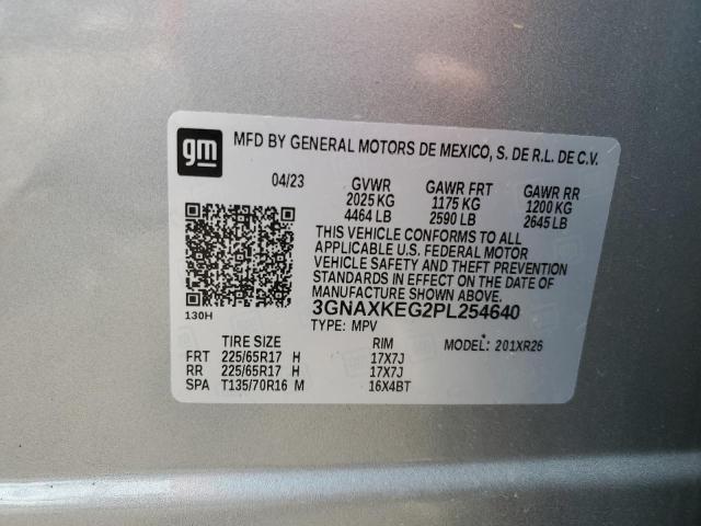 Photo 13 VIN: 3GNAXKEG2PL254640 - CHEVROLET EQUINOX LT 