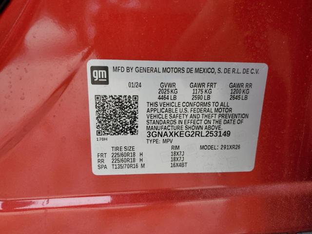 Photo 11 VIN: 3GNAXKEG2RL253149 - CHEVROLET EQUINOX 