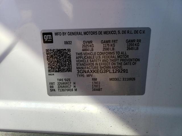 Photo 12 VIN: 3GNAXKEG3PL129291 - CHEVROLET EQUINOX 