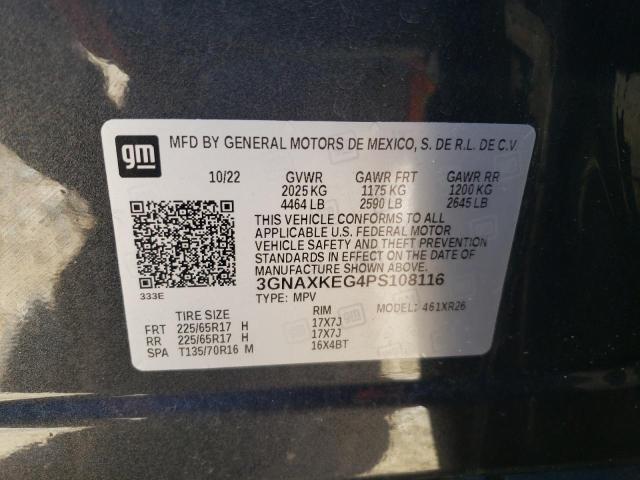 Photo 11 VIN: 3GNAXKEG4PS108116 - CHEVROLET EQUINOX 